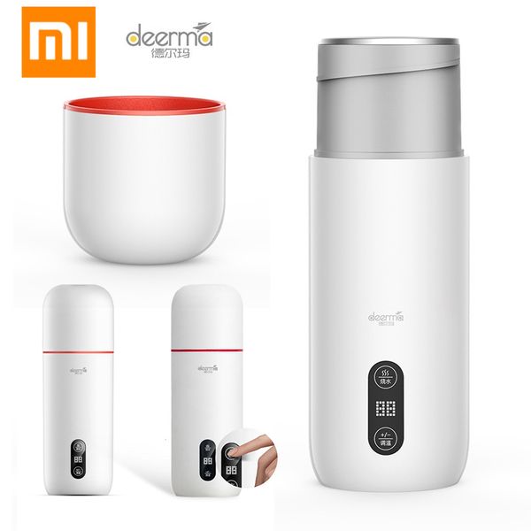 

deerma portable electric boil water kettle thermal multifunction coffee milk travel temperature control electric stew cup
