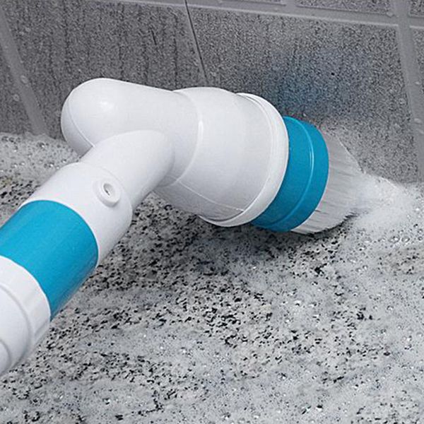 

cleaning brush telescopic handle non-slip automatic rotation wireless electric
