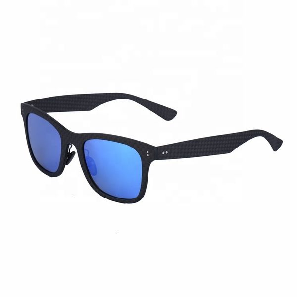 

high polarized sunglasses carbon fiber quality outdoor sunglasses ch01, Blue