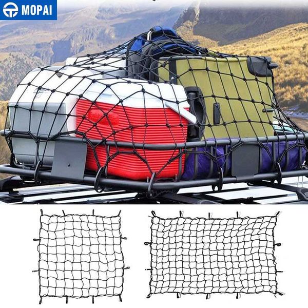 

mopai universal suv truck trailer elastic with hook baggage net car roof racks cargo net luggage cord cargo car accessories