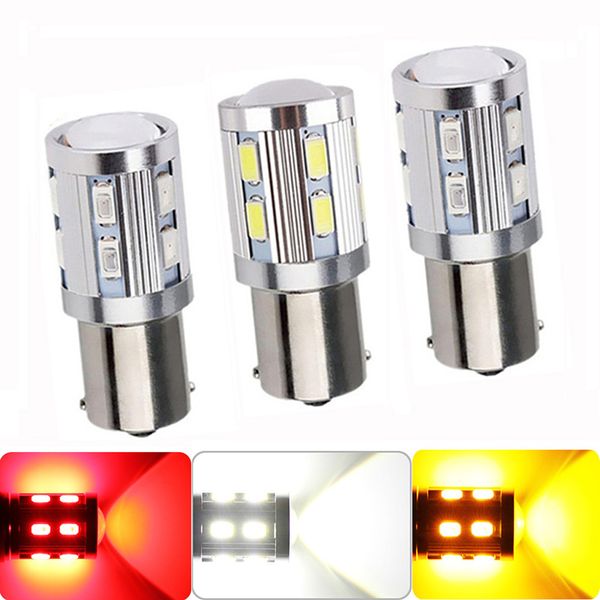 

1156 bau15s py21w ba15s p21w 5630 led 12 smd auto baw15s pr21w bay15s white red yellow 7506 12v car brake turn tail lights lamp