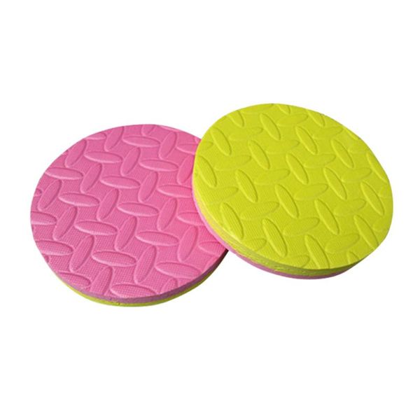 

yoga mats 2pcs round flat support pad elbow knee mat protection odorless exercise