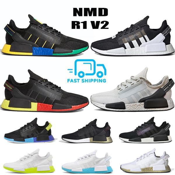 

2020 rio de janeiro nmd r1 v2 running shoes mexico city oreo og classic aqua tones metallic gold men women sports athletic sneakers
