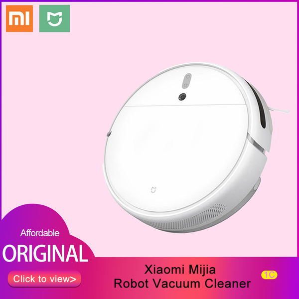 

xiaomi robot vacuum cleaner 1c visual navigation smart water tank 2500pa app smart control automatic dust removal sweeping robot