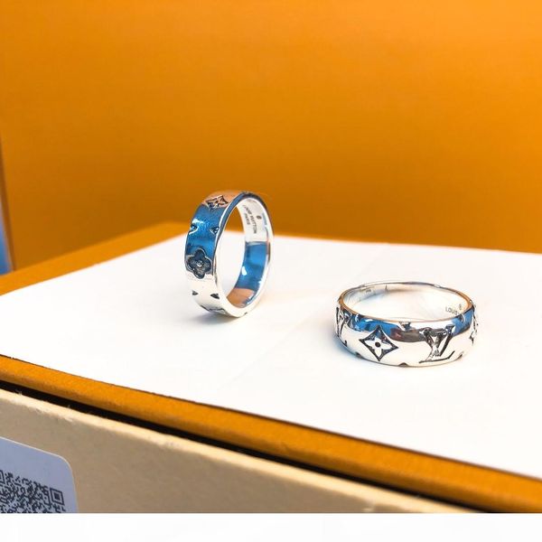 

new classic ring designer letter ring luxury designer jewelry women ring, Silver