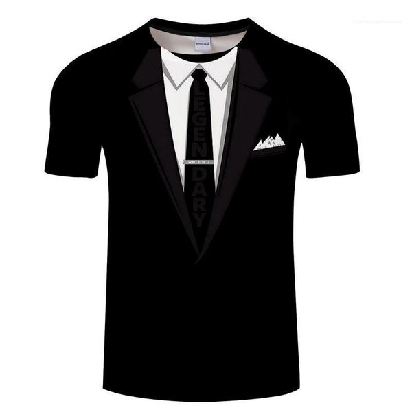 

blazer 3d printed short sleeve mens mens designer tshirts plus size summer casual tshirts fack, White;black