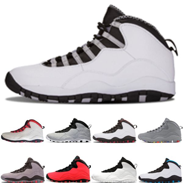 

steel grey 10 10s men basketball shoes tinker westbrook class of 2006 desert camo dark smoke grey cool grey chicago sneakers