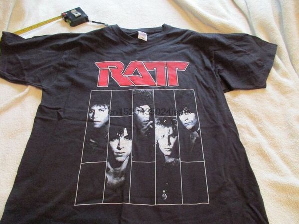 

vintage ratt - dancing undercover world tour 1987 t-shirt reprint
