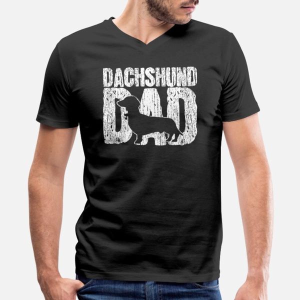 

dachshund dad t shirt men famous tee shirt o-neck normal famous new style spring autumn leisure