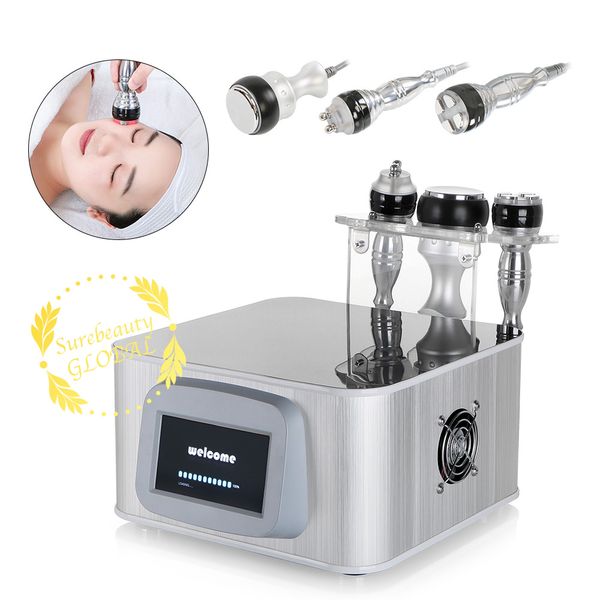 

summer sale 40k unoisetion cavitation smart rf anti aging slimming machine vacuum radio frequency skin care wegiht loss laser beauty salon s, Black
