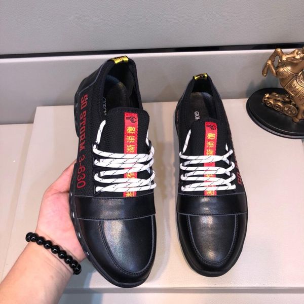 

2021u spring new comfortable trend shoes men 's low to help sports and leisure wild running shoes ,original box packaging 38 -44, Black