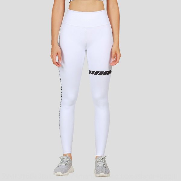 

высокая талия стрейч печатных ню ткань 20 новых брюки трехмерной резки красивые и удобные йога штаны йоги pantswhite стиль jpj, Gray