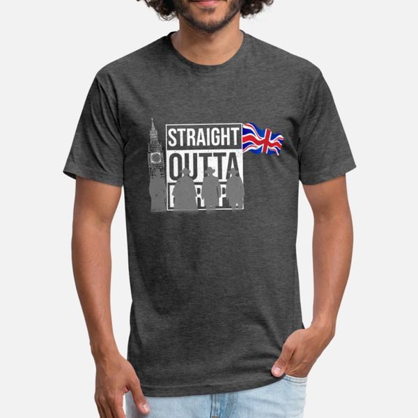 

straight outta europe brexit british uk exit gift t shirt men designs tee shirt o-neck family loose comfortable summer cool shirt