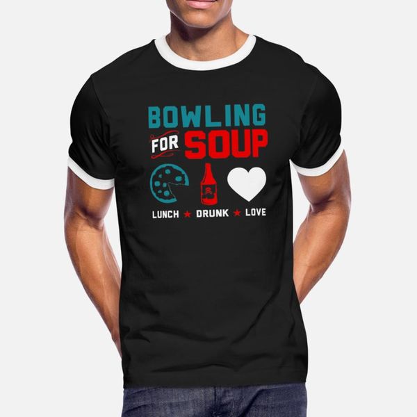 

marvelous bowling for soup lunch drunk love t shirt men customize short sleeve s-3xl basic solid gift new fashion spring letters shirt