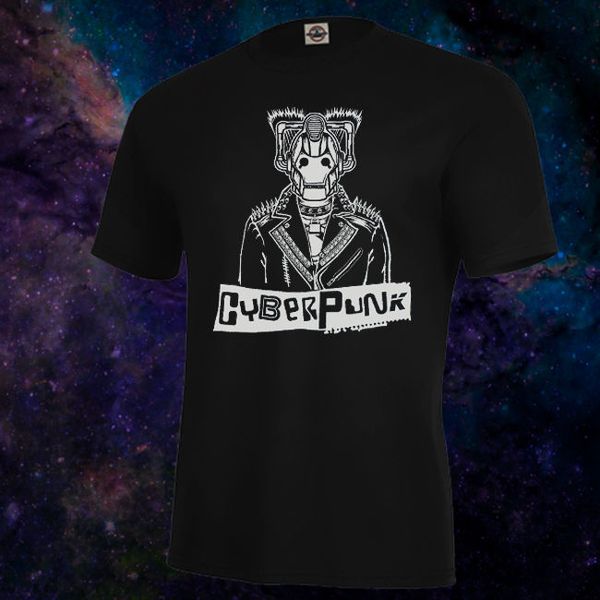 

new 2019 summer fashion new doctor who cyber man parody shirt, cybermen, punk cyber men man tee shirt