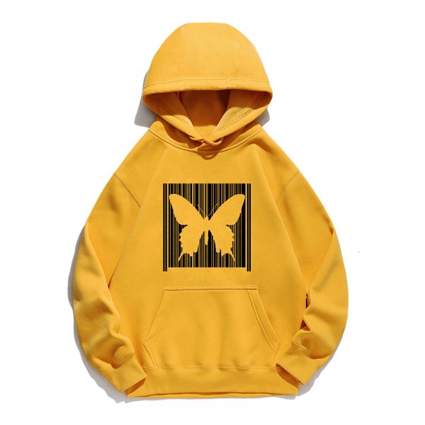 

women's hoodies & sweatshirts women hoodie butterfly stripes printed fleece long sleeve loose sweatshirt with hat girls pullovers autum, Black