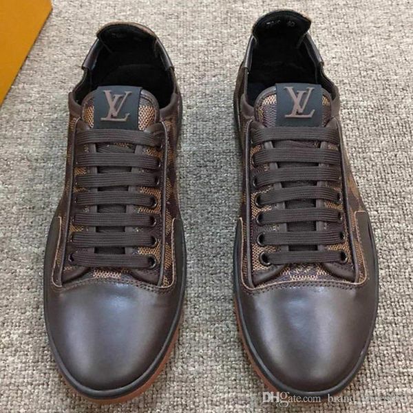 

2020 latest handmade casual shoes men's casual shoes fashion trend comfortable shoe size 38-45 type 39745400650ab