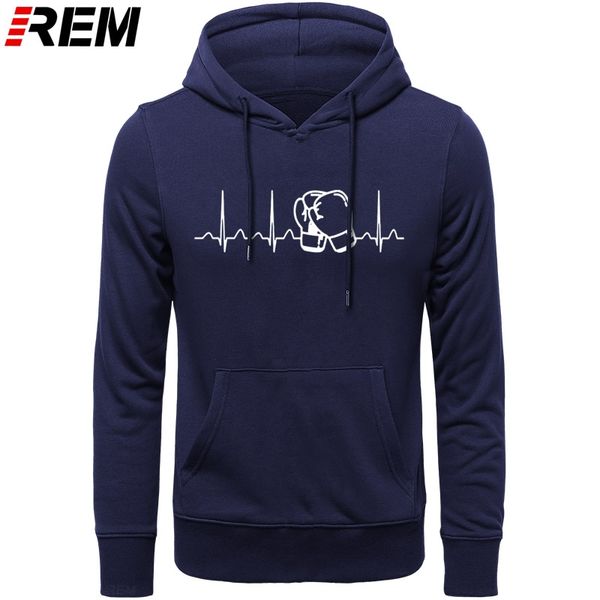 

customized new style kickboxing heartbeat for and men letter male round neck long-sleeve cute hoodies, sweatshirts