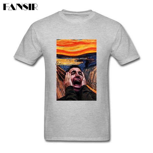 

sense8 screaming short sleeve t-shirt custom made tshirt 100% cotton o-neck men t-shirt for team