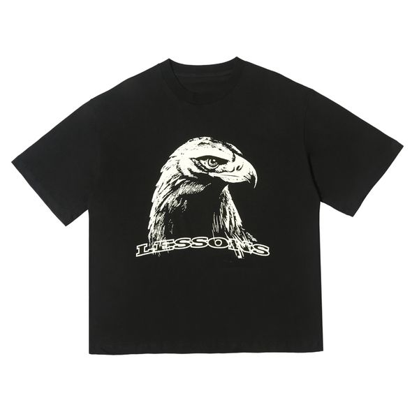 

20ss eagle printed cartoon t-shirt fashion simple hip hop short sleeves summer casual loose tee high street men women t-shirt hfymtx635