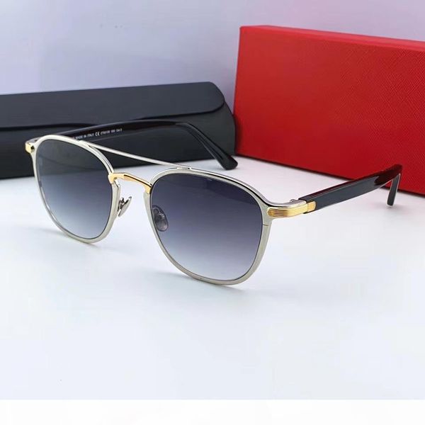 

men pilot mascot sunglasses gold black gold sonnenbrille luxury designer sunglasses classic glasses new with box, White;black