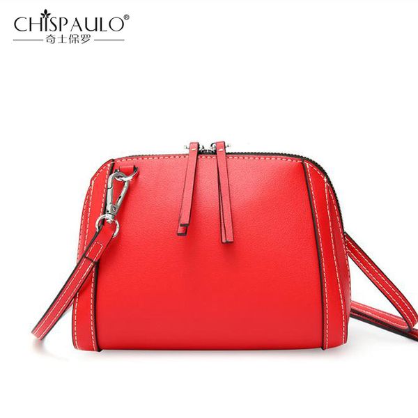 

new genuine leather women bag solid leather tassel shell women shoulder bag luxury designer lady crossbody female