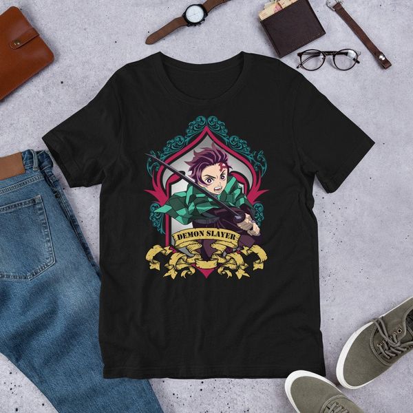 

kimetsu kein yaiba damon slayer anime t shirt