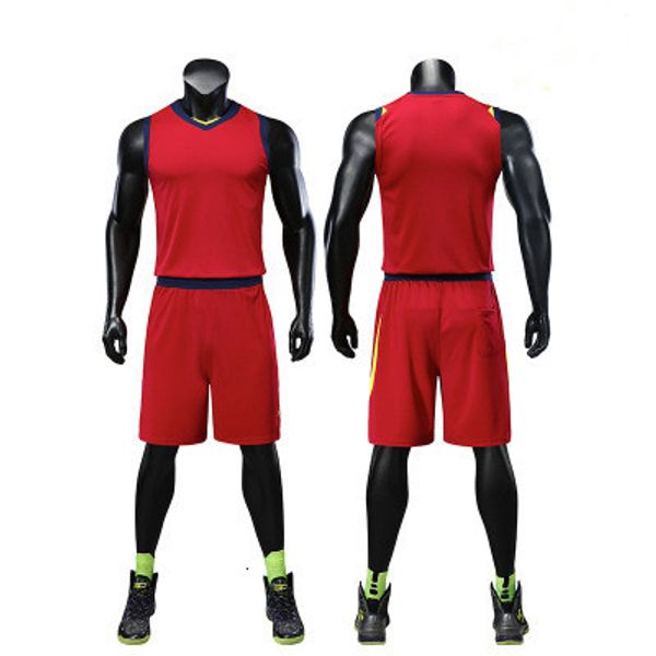 

mens спорт баскетбол равномерного костюм топы и шорты, Black;white
