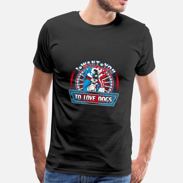 

dogs i want you to love dogs awesome t shirt t shirt men knitted short sleeve round collar slim fit comfortable summer cool shirt