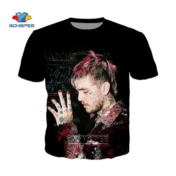 

lil peep music man singer summer lil peep homme camiseta masculina h57 3d print shirts funny plus size humor men clothing