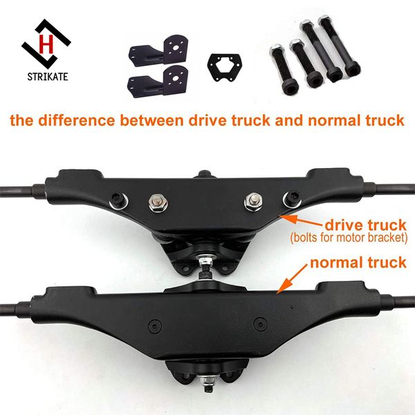 

off road longboard truck mountain longboard components 11 inch truck downhill board part mountain skateboard belt drive support