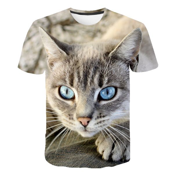 

new cool t-shirt men/women 3d tshirt print two cat short sleeve summer tees t shirt male s-6xl