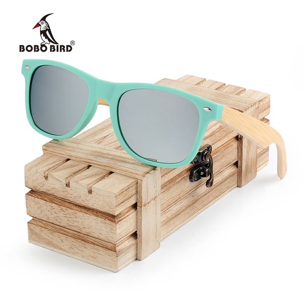 

bobo bird men wooden bamboo sunglasses women eyewear plasti sun glasses polarized handmade custom logo retro de sol masculino, White;black