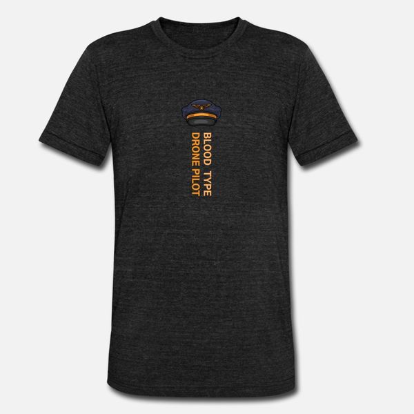 

blood type drone pilot t shirt men printing short sleeve o-neck homme sunlight new fashion summer trend shirt