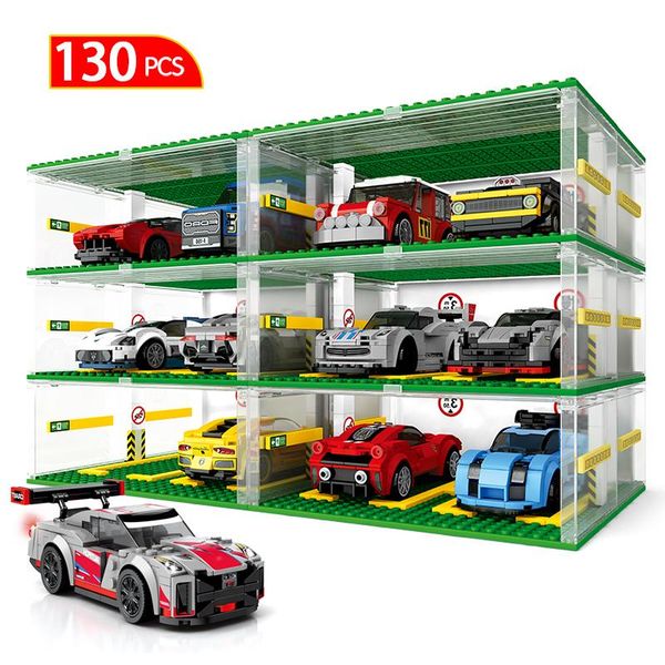 

blocks baseplate toy creative blocks diy for city construction garage children building box plate technic base racing model car qylrhl