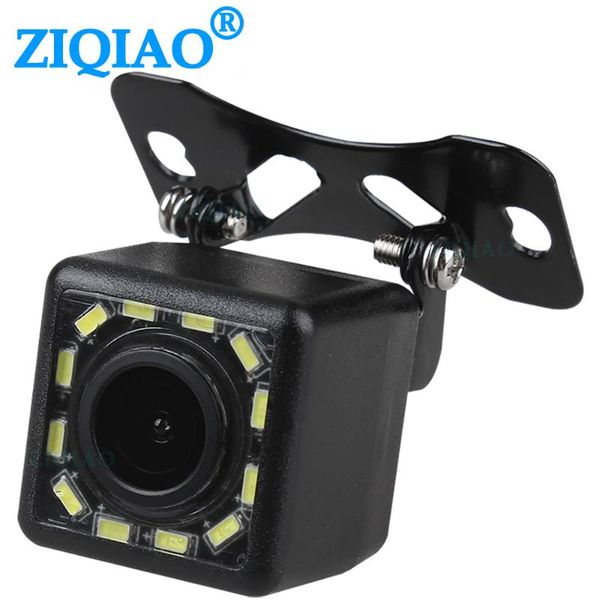 

ziqiao car rear camera 12led waterproof universal reverse backup camera hs065