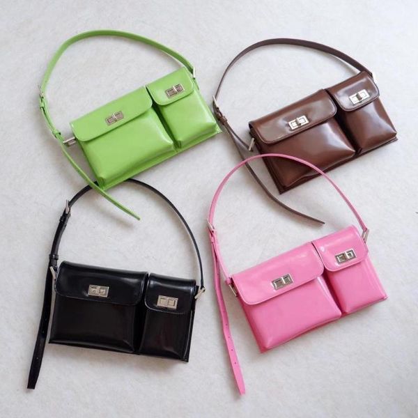 

урожай твин багет форма мешка роскошные кожаные сумки новая мода сумка женская коммуникатор crossbody сумки