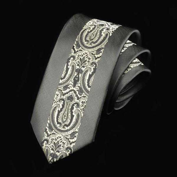 

gem галстуки для мужчин ожерелье аксессуары воротника rope моды 6сма tie мужского свадебного галстук, Black;gray