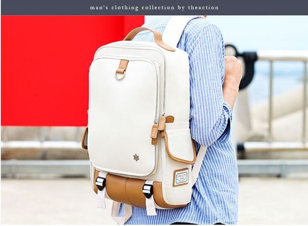 

new- splash resistant simple student computer backpack