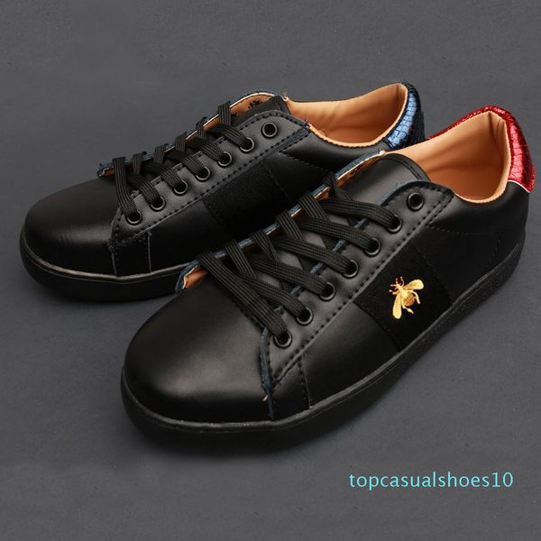 

new luxury designer comfort pretty girl mens shoes casual leather shoes mens womens shoes extremely durable stability t10, Black