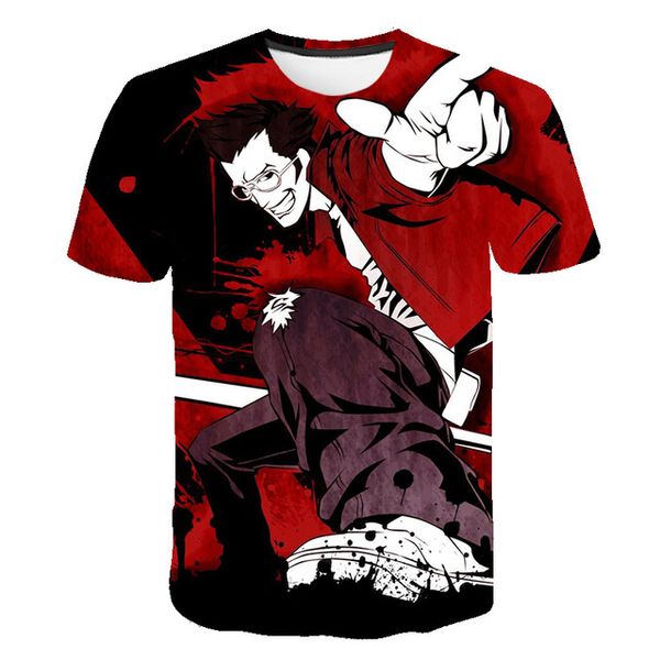 

colorful psychedelic dizziness print 3d print shirts horror hentai humor men clothing