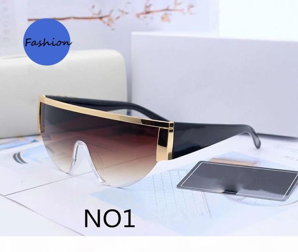 

designer sunglasses fashion adumbral sunglasses for man womens uv400 model 0019 6 color highly quality with box, White;black