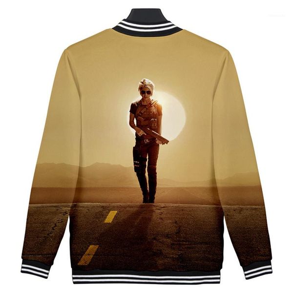 

breasted mens sweatshirts spring stand collar long sleeve fashion mens designer hoodies dark fate 3d digital print single, Black