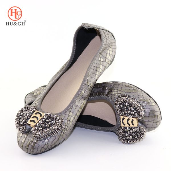 

ballerina square toe walking moccasins metallic large size shoes women designer foldable ballet flats wide fit 5 colors spring, Black