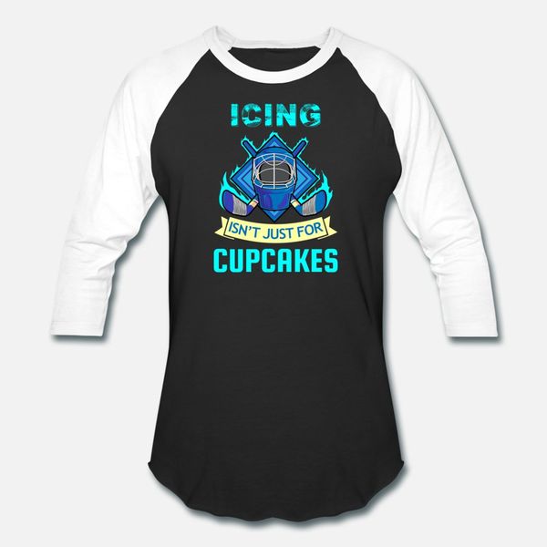 

hockey icing isn t just for cupcakes t shirt men personalized short sleeve round neck clothes loose authentic summer style standard shirt