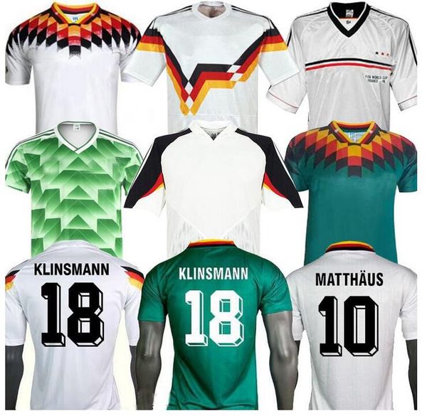 

1990 1994 1988 germany retro littbarski ballack soccer jersey klinsmann matthias 1998 2014 shirts kalkbrenner jersey 96 04, Black;yellow