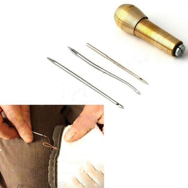 

tent sewing awl needle kit tool hand stitcher