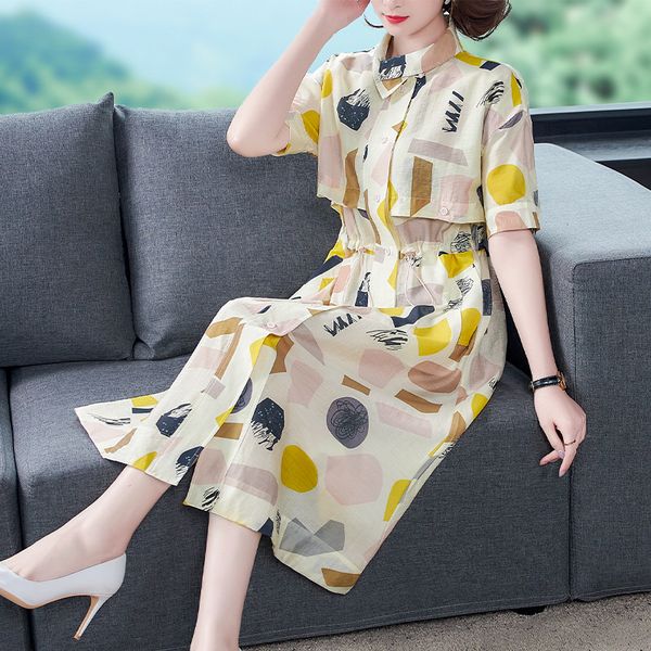 

women's luxury elegant casual printing dresses long sleeve shirt dress, Black;gray