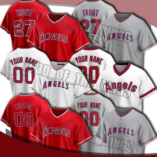

custom angels 27 mike trout jersey 6 anthony rendon shohei ohtani jerseys ty buttrey hansel robles jason castro andrelton simmons jersey, Blue;black