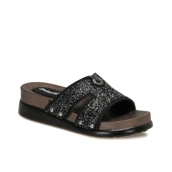 

flo 91.313582.z black female slippers polaris